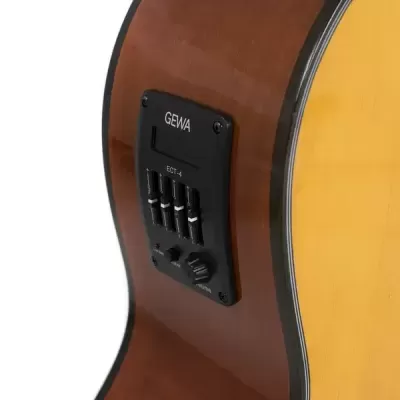 Guitarra acústica com equalizador GEWA ECT-4