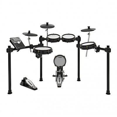 Bateria eletrónica Roland com pads de bateria, pratos e pedal