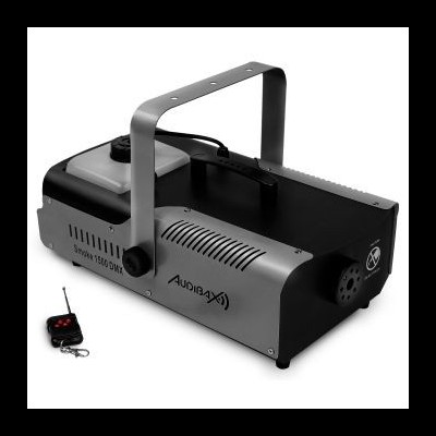 Máquina de fumo e neblina AUDIOMAX Special 1500 DMX com controlo remoto