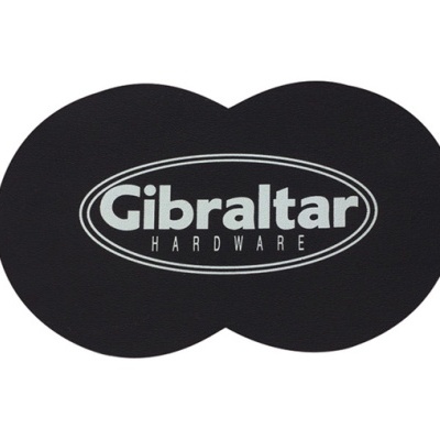 Logótipo Gibraltar Hardware em fundo preto texturizado