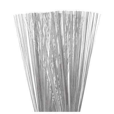 Feixes de fibras ópticas cinza prateado