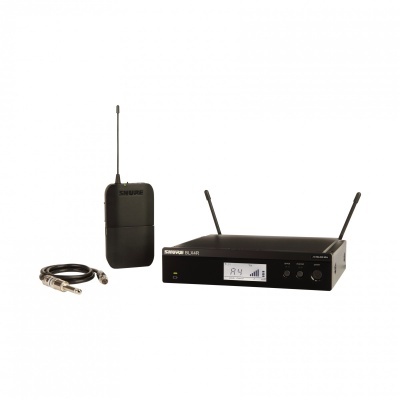 Sistema de microfone sem fios Shure SLX24 com bodypack e recetor