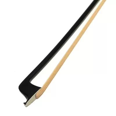 Arco para violino com madeira escura e clara e crina clara