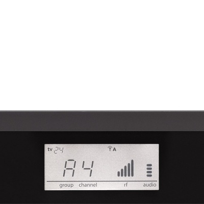 Receptor sem fios SHURE BLX4R com display digital e antenas duplas