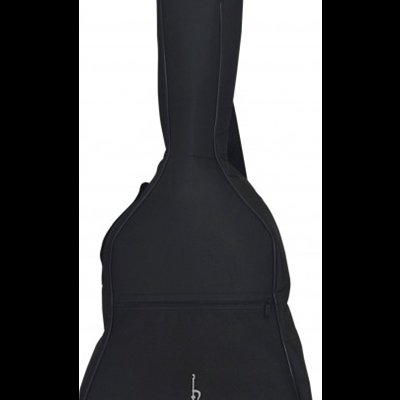 Estojo para guitarra preto com logotipo APC