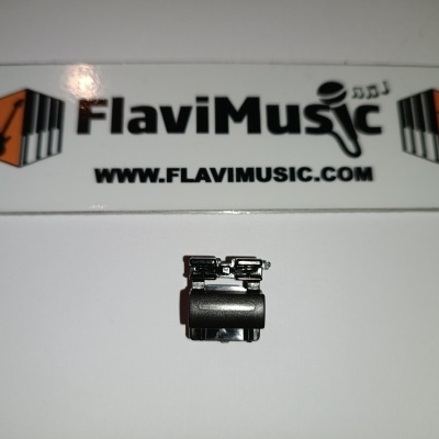 Componente eletrônico metálico e etiqueta FlaviMusic