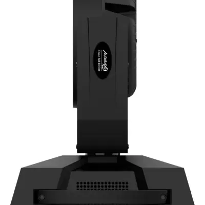 Projetor de luz Audibax MOVE 380 ZOOM preto visto de perfil