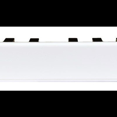 Teclado MIDI branco OQAN modelo QMC25-BT com botões pretos