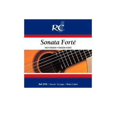 Embalagem de cordas para guitarra RC Sonata Forté alta tensão