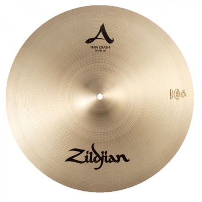 Prato musical metálico dourado Zildjian 16 polegadas