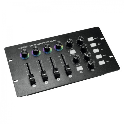 Painel de controlo Eurolite DMX LED EASY OPERATOR DELUXE com botões e sliders