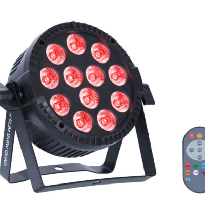 Projetor de luz LED com comando remoto