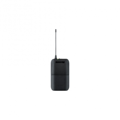 Transmissor de áudio portátil preto SHURE com antena fina