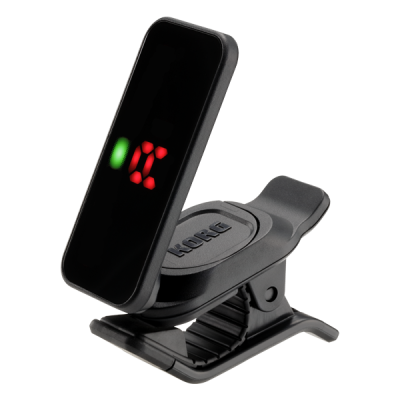 Afinador digital para instrumentos com visor LED e presilha preta