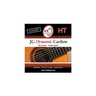Embalagem de cordas para guitarra RC Strings JG Dynamic Carbon HT