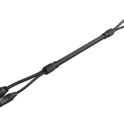 Cabo adaptador de áudio com conectores XLR e Speakon