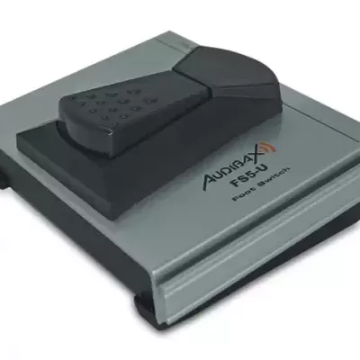 Leitor de cartões AUDIOTAX FS5-U POS READER cinza e preto