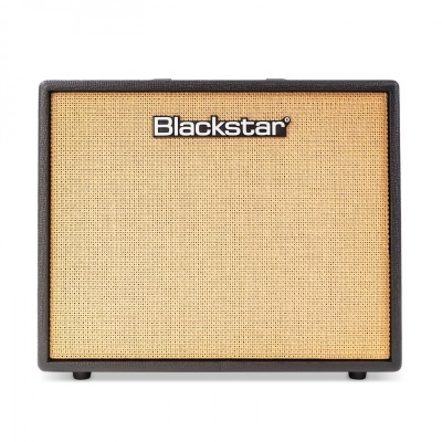 Amplificador Blackstar com tecido bege e moldura preta