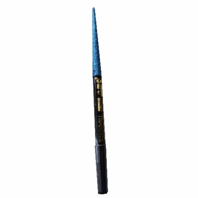 Lápis de olhos azul com tampa preta