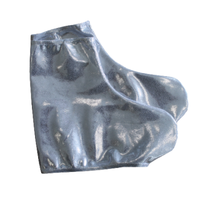 Capas transparentes para sapatos em plástico brilhante