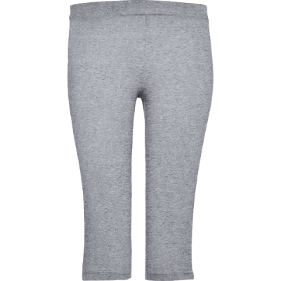 Calças compridas cinzentas de malha com cós elástico