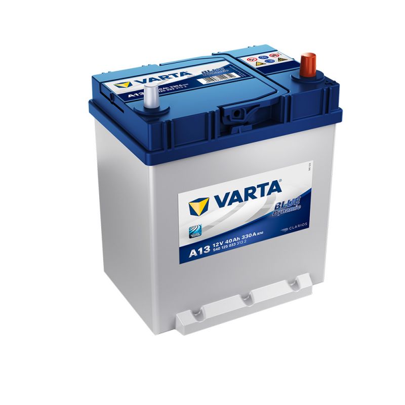 Bateria automóvel VARTA Blue Dynamic A13 cinza e azul