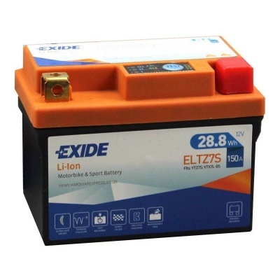 Bateria para mota Exide Li-Ion modelo ELTZ7S 12V 28.8 Wh 150 A
