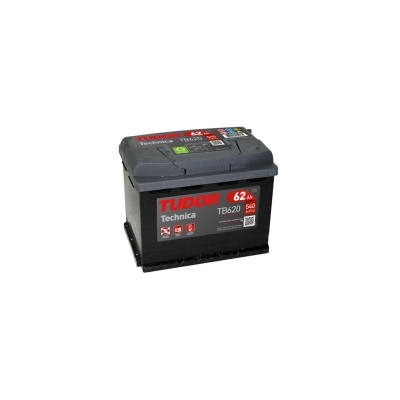 Bateria automóvel preta TUDOR Technica TB620 62 Ah 12 V