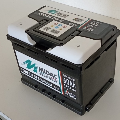 Bateria&#x20;Midac&#x20;Itineris&#x20;EFB&#x20;60ah&#x20;570A