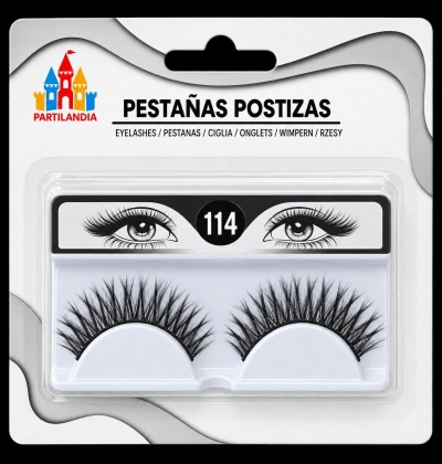 Embalar de pestanas postiças número 114 da marca PARTILANDIA
