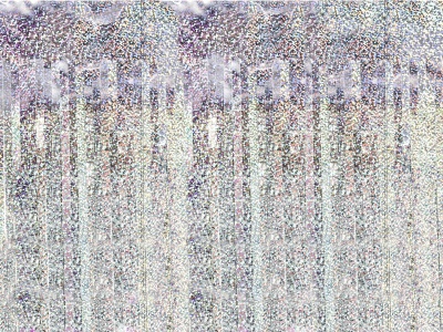 Imagem com granulado visual intenso que impede identificação