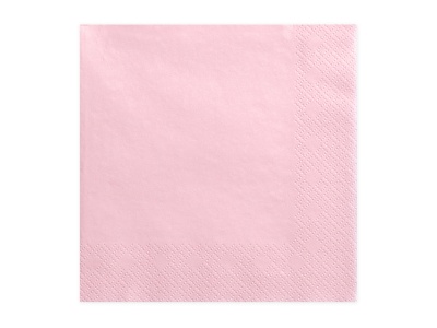 Guardanapo de papel cor-de-rosa com borda texturizada