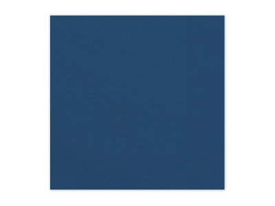 Guardanapo azul escuro quadrado com padrão em relevo