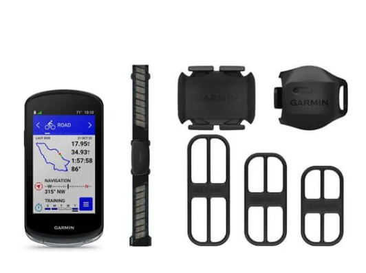 Conjunto Garmin para ciclismo com GPS, pulseira e acessórios