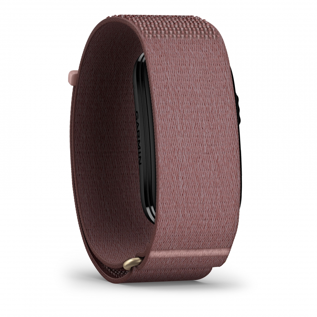 Pulseira elástica rosa para relógio Garmin