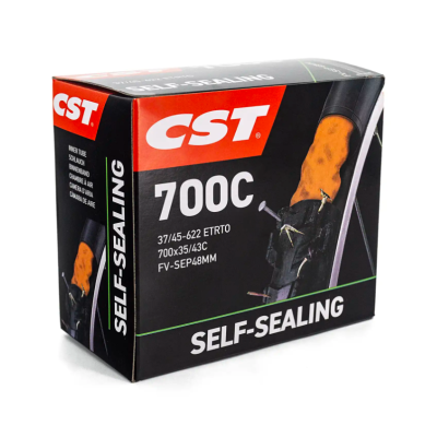 Caixa CST 700C Self-Sealing com câmara de ar de bicicleta auto-selante