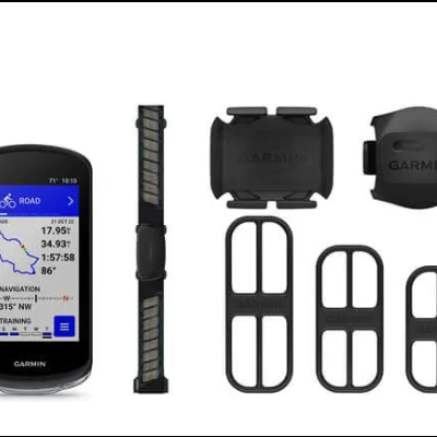 Conjunto Garmin para ciclismo com GPS, pulseira e acessórios