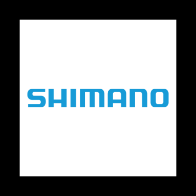 Logotipo azul da marca SHIMANO
