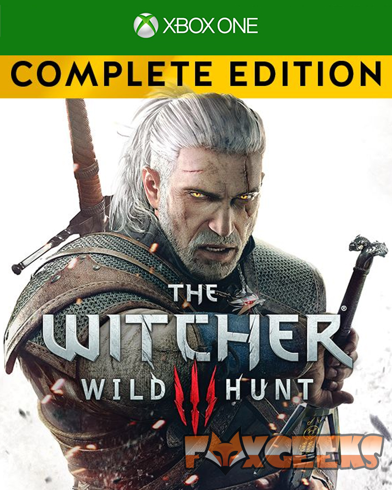 Capa do jogo The Witcher Wild Hunt para Xbox One Complete Edition