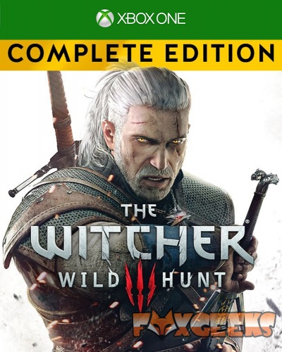 Capa do jogo The Witcher Wild Hunt para Xbox One Complete Edition