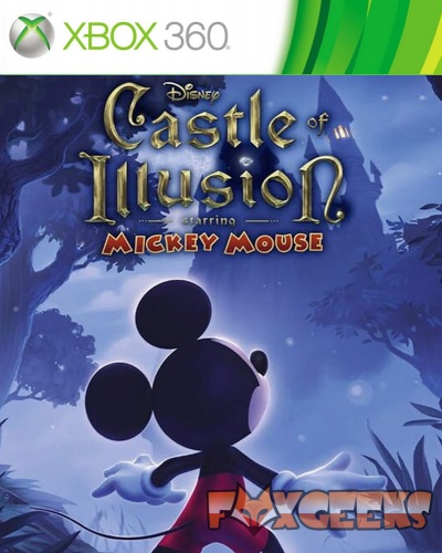 Capa do jogo Castle of Illusion com Mickey Mouse para Xbox 360
