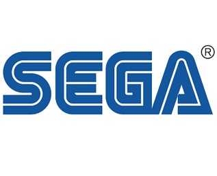 Logótipo azul da SEGA com símbolo de marca registada