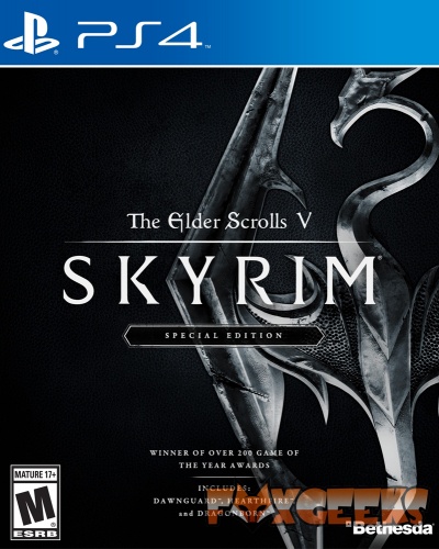 Capa do jogo The Elder Scrolls V Skyrim Special Edition para PS4
