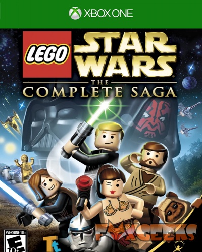 Capa do jogo LEGO Star Wars The Complete Saga para Xbox One