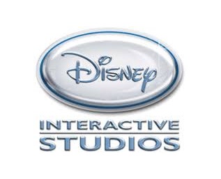 Logotipo da Disney Interactive Studios em azul e prata