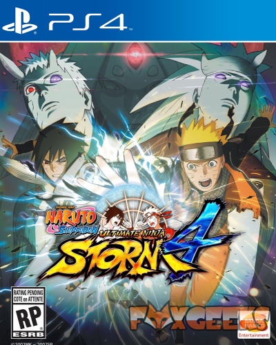 Capa de jogo PS4 Naruto Shippuden Ultimate Ninja Storm 4