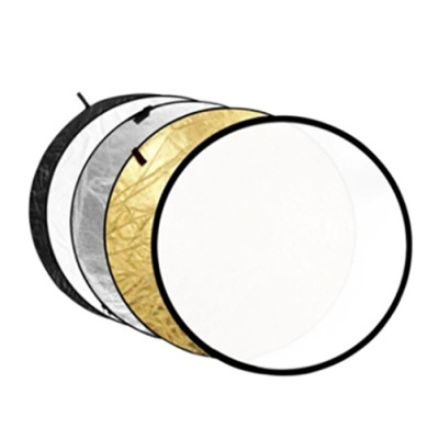 Reflectores circulares para fotografia em várias cores