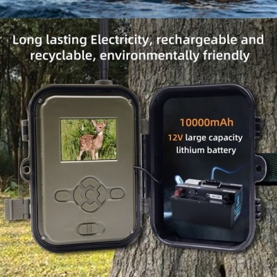 Caixa protetora de dispositivo eletrônico com ecrã e texto ambiental