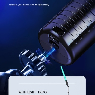 Suporte universal preto com parafuso 1/4