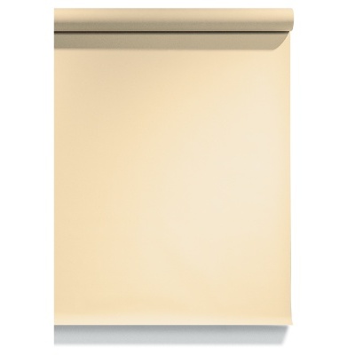 Rolo de papel artesanal bege claro aberto e enrolado